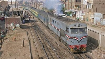 مصرع طالب صدمه قطار بالقرب من مزلقان الدائري ببني سويف