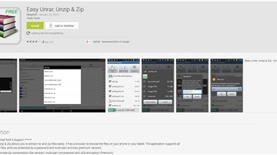 جوجل بلاى يتيح تطبيقًا لفك وضغط الملفات لمستخدمي الأندرويد