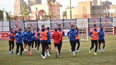 16 صورة ترصد المران الأخير للأهلي قبل مواجهة بطل زيمبابوي