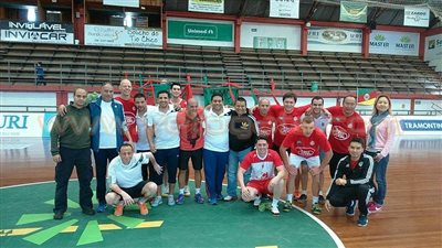 بالصور.. الجهاز الفني للمقاصة يفوز على «كيرات» ببطولة العالم للصالات