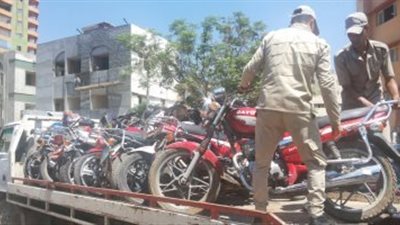 ضبط ألف مخالفة مرورية و35 دراجة نارية في قنا