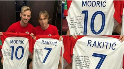 تعرف على رسالة مودريتش لزميله راكيتيتش بعد خسارة المونديال