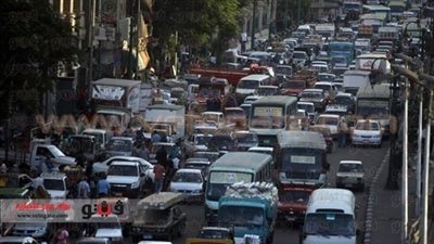 تكدس مرورى بـ