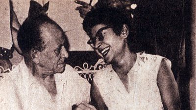 سناء جميل وزكي طليمات في «زوج مثالي»