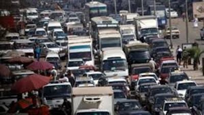 تكدس مرورى بـ