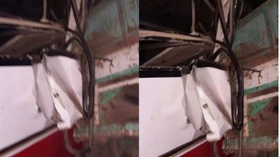 بالصور.. مصرع طفلة وإصابة 4 أشخاص في حادث تصادم بالشرقية