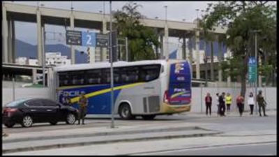 بالفيديو.. 2000 شرطي برازيلي في بروفة تأمين الأولمبياد