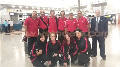 بالصور.. منتخب مصر للبولينج يطير إلى البحرين