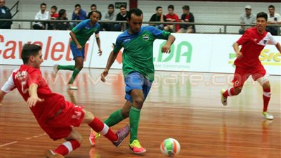 بالصور.. «صالات» المقاصة تسحق بطل أمريكا الشمالية بخماسية نظيفة