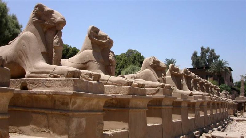 تماثيل طريق الكباش