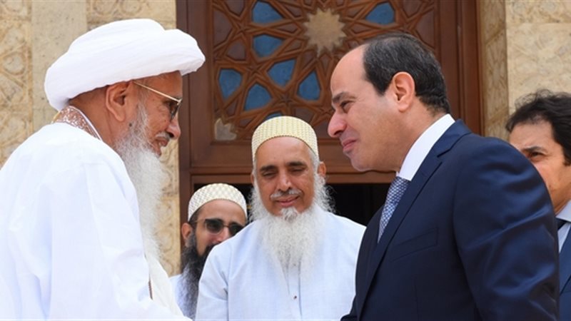 لقاء السيسي و مفضل