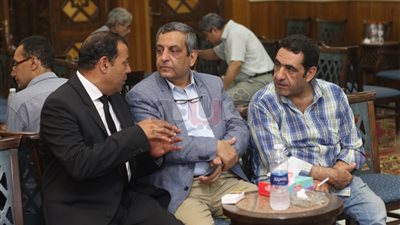 وصول قلاش والزناتي ويعقوب عزاء عيد حسن بالحامدية الشاذلية (صور)