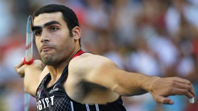 إيهاب عبد الرحمن يحصد ذهبية الرمح في كأس العالم لألعاب القوى