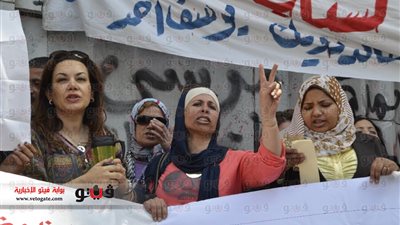 المعتدى عليها أمام 