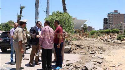 بالفيديو.. بدء تطوير ميدان السواقي وسط مدينة الفيوم