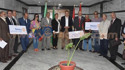 بالفيديو.. تعاون بين «الفيوم» وأندية روتاري لتطوير القرى