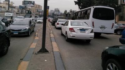 زحام مروري في صلاح سالم والأوتوستراد وكوبري 6 أكتوبر