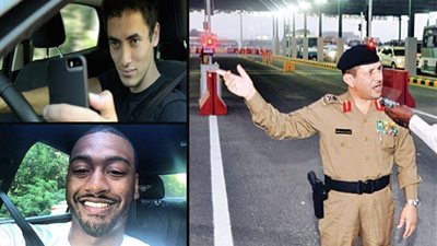 المرور السعودي يحذر من الـ «سيلفي» أثناء القيادة