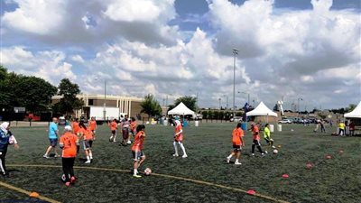 انطلاق حفل اليوبيل الذهبى على انطلاق حركة الأولمبياد الخاص بشيكاغو