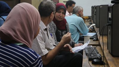 هندسة القاهرة تستقبل 400 طالب لتسجيل الرغبات