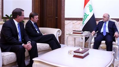 «العبادي» لوفد الكونجرس الأمريكي: هناك تقدم للجيش العراقي ضد «داعش»
