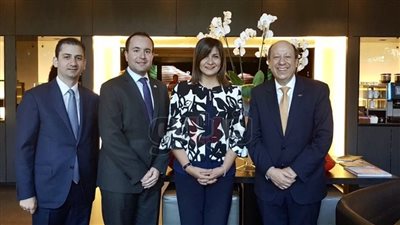 وزيرة الهجرة تلتقي سفير قبرص بلندن للتحضير لمؤتمر عودة الجذور الثالث