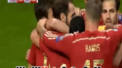 بالفيديو.. إسبانيا تفوز على سلوفاكيا بثنائية في تصفيات «يورو 2016»