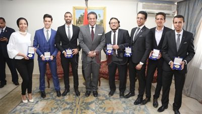 وزير التعليم العالي: مصر لديها ثروة هائلة من الشباب المتميز (صور)