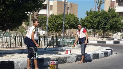 بالفيديو والصور.. طور سيناء تستعد للعام الدراسي بحملة نظافة