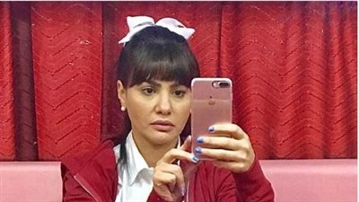 دينا فؤاد في كواليس فيلم «ساعة رضا» (صورة)