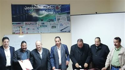 يوم صحي بالنقابة الفرعية للصحفيين في الإسكندرية