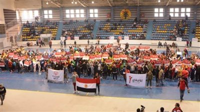 717 لاعبا ولاعبة بالأولمبياد الخاص بالقاهرة الكبري