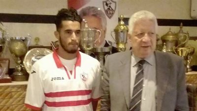 «محمد حسن» صفقة الزمالك الجديدة يبدأ تدريباته مع الأبيض