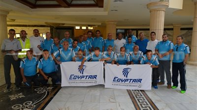 بالصور.. فوز فريق مصر للطيران بالمباريات الأولى لبطولة الجمهورية