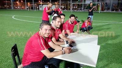 تامر بجاتو يغادر اختبارات ناشئي الأهلي بالغردقة لوفاة والده