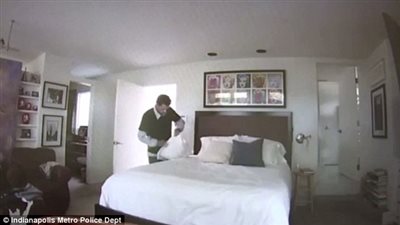 بالفيديو والصور.. كاميرا مراقبة تكشف لص منازل محترف