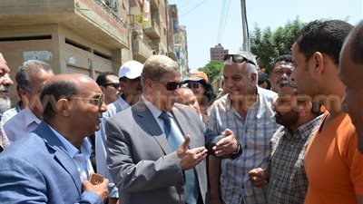 بالصور.. محافظ الإسماعيلية يوافق على توسعة شارع مدرسة الزراعة