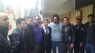 مجدي عبدالغني والأسيوطي يتابعان مواجهة الدخان وأبوالنمرس بالقسم الثالث