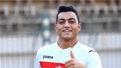 مصطفى محمد يتقدم بالهدف الأول للزمالك فى مرمي زيسكو الزامبي