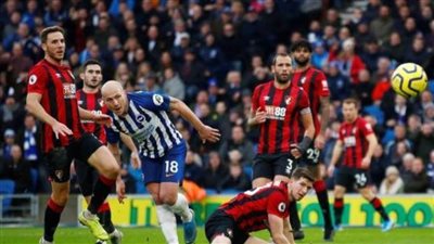 برايتون يفوز على بورنموث 0/2 في الدوري الإنجليزي