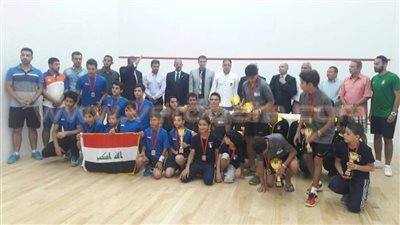 بالصور.. تكريم 3 دول عربية في البطولة العربية للإسكواش
