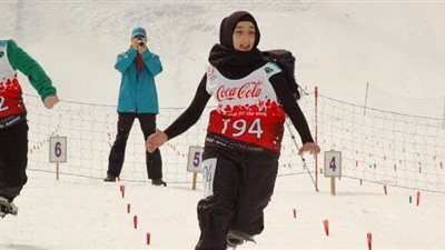 انطلاق الدورة التدريبية للجري على الجليد للأولمبياد الخاص