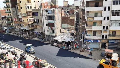 تطوير شارع الدراسات بالمنصورة بتكلفة 8.5 مليون جنيه