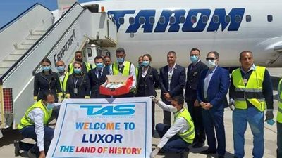 مطارا الأقصر والغردقة يستقبلان أولى رحلات شركة TAROM الرومانية