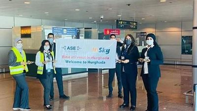 شركة hi sky الرومانية تستأنف رحلاتها إلى مطار الغردقة