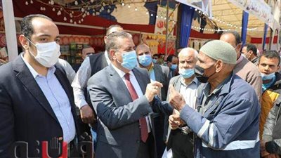 محافظ المنوفية يتفقد معرض «أهلا رمضان» بشبين الكوم | صور