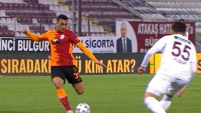 بمشاركة مصطفى محمد.. جالطة سراي يتأخر أمام هاتاي 0/ 2 بالشوط الأول