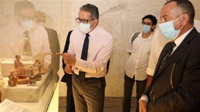 وزير الآثار: أوشكنا على الإنتهاء من أعمال المتحف المصري الكبير