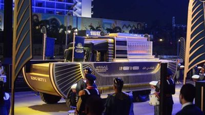 20 صورة ترصد لحظة وصول موكب المومياوات الملكية لمتحف الحضارة