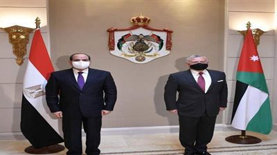 علاقات تاريخية وشراكة استراتيجية بين مصر والأردن في عهد الرئيس السيسي والملك